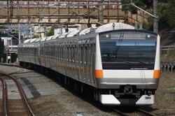 武蔵野市を走る中央線