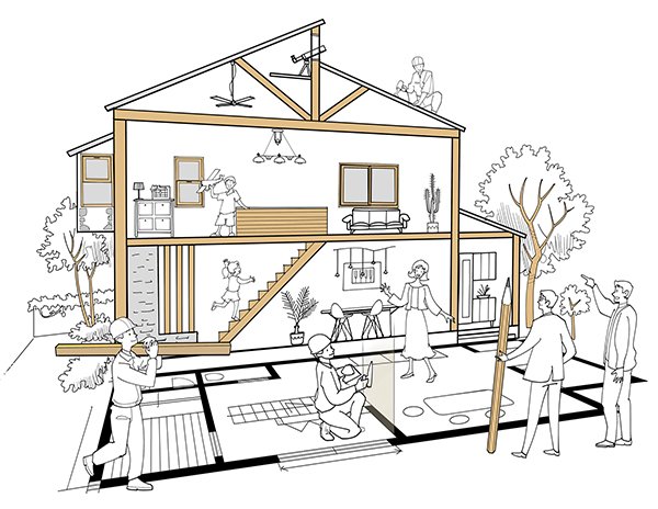 新設される住宅は年々数が減っている。出典:PIXTA