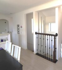階段吹き抜けにすれば、1階での音が聞こえやすくなる!