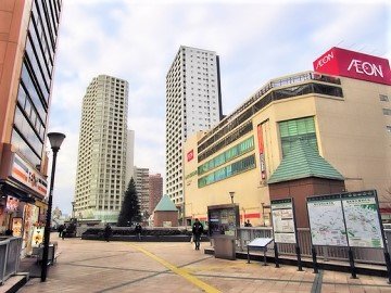 橋本駅北口のタワマンとイオン