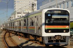 JR 209系 北八王子駅(出典:PIXTA)
