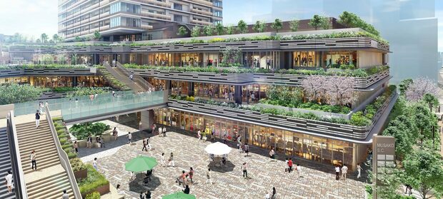プラウドタワー武蔵小金井には多彩な商業施設が入居予定だ