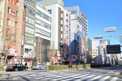 浅草橋駅付近の街並み
