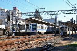 清瀬市を走る西武池袋線