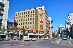 市川駅周辺の街並み