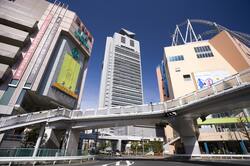 文京区役所と後楽園駅を一望(出典:PIXTA)